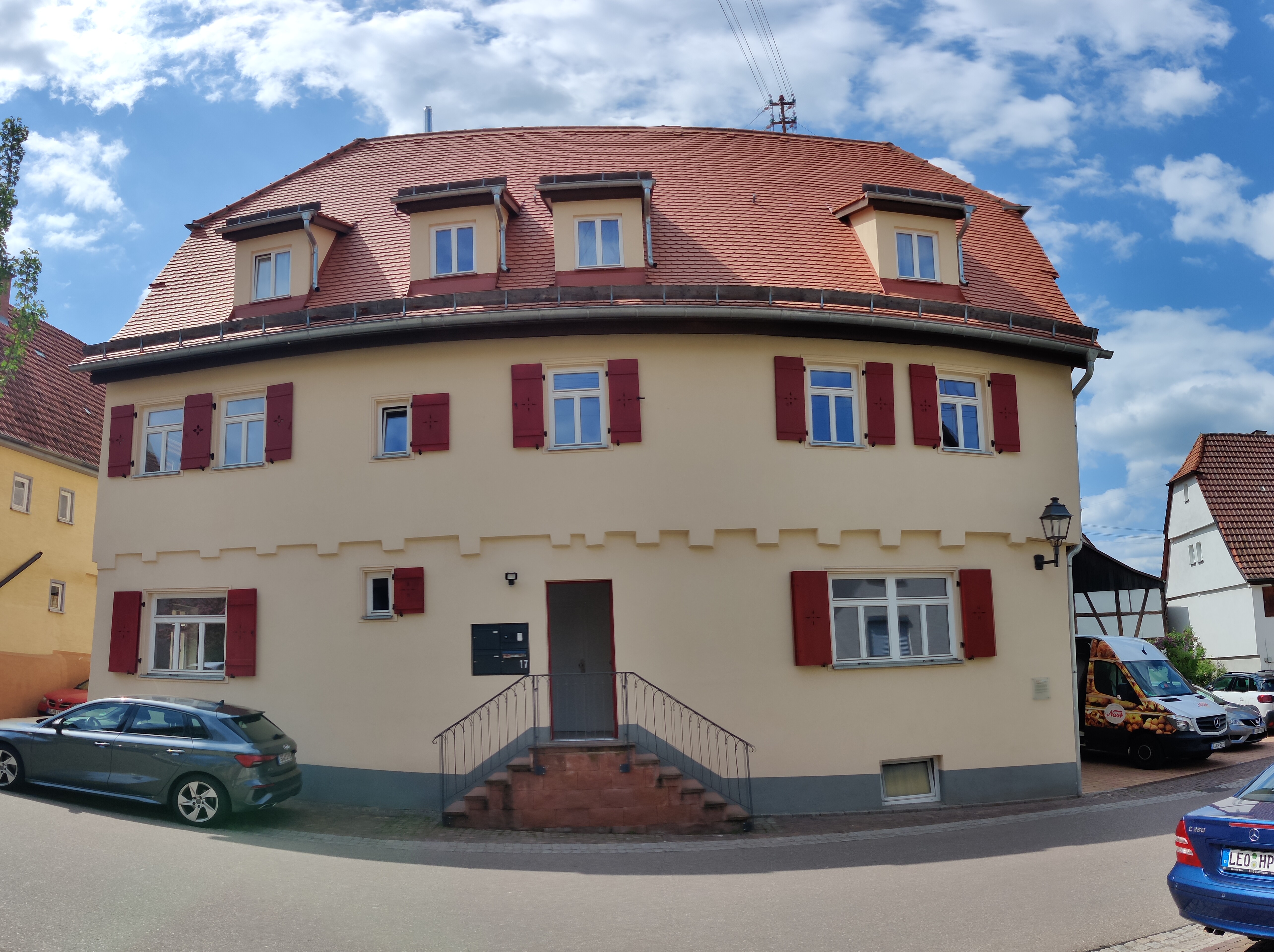Merklingen, Station 4, Johann Michael Geiger (Haushälfte) und Adler