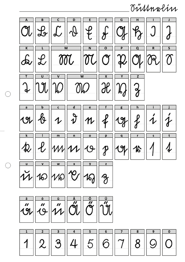 alphabet suetterlin