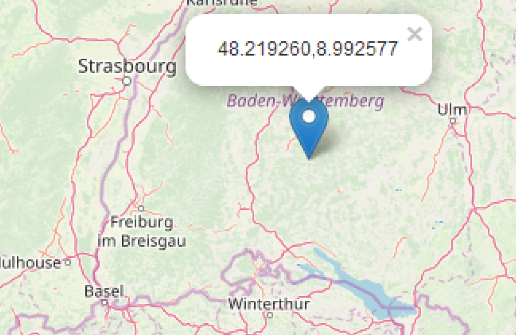 karte der durchschnittlichen lage lm