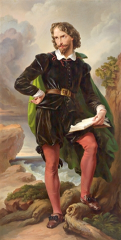 Carl Joseph Geiger Portrait eines Dichters