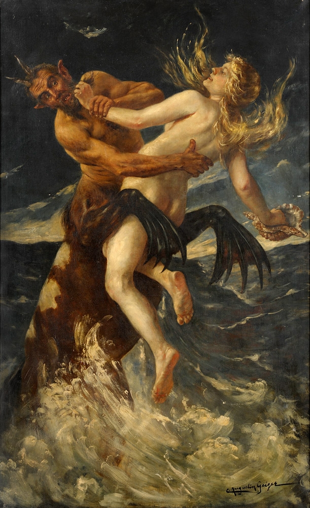 Caspar Augustin Geiger Neptuns Reich 1920