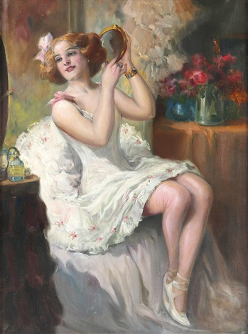 Richard Geiger Bei der Toilette