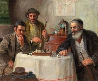 Richard Geiger Die Schachspieler