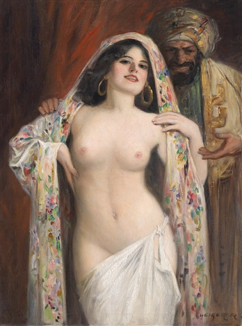 Richard Geiger Szene aus dem Orient