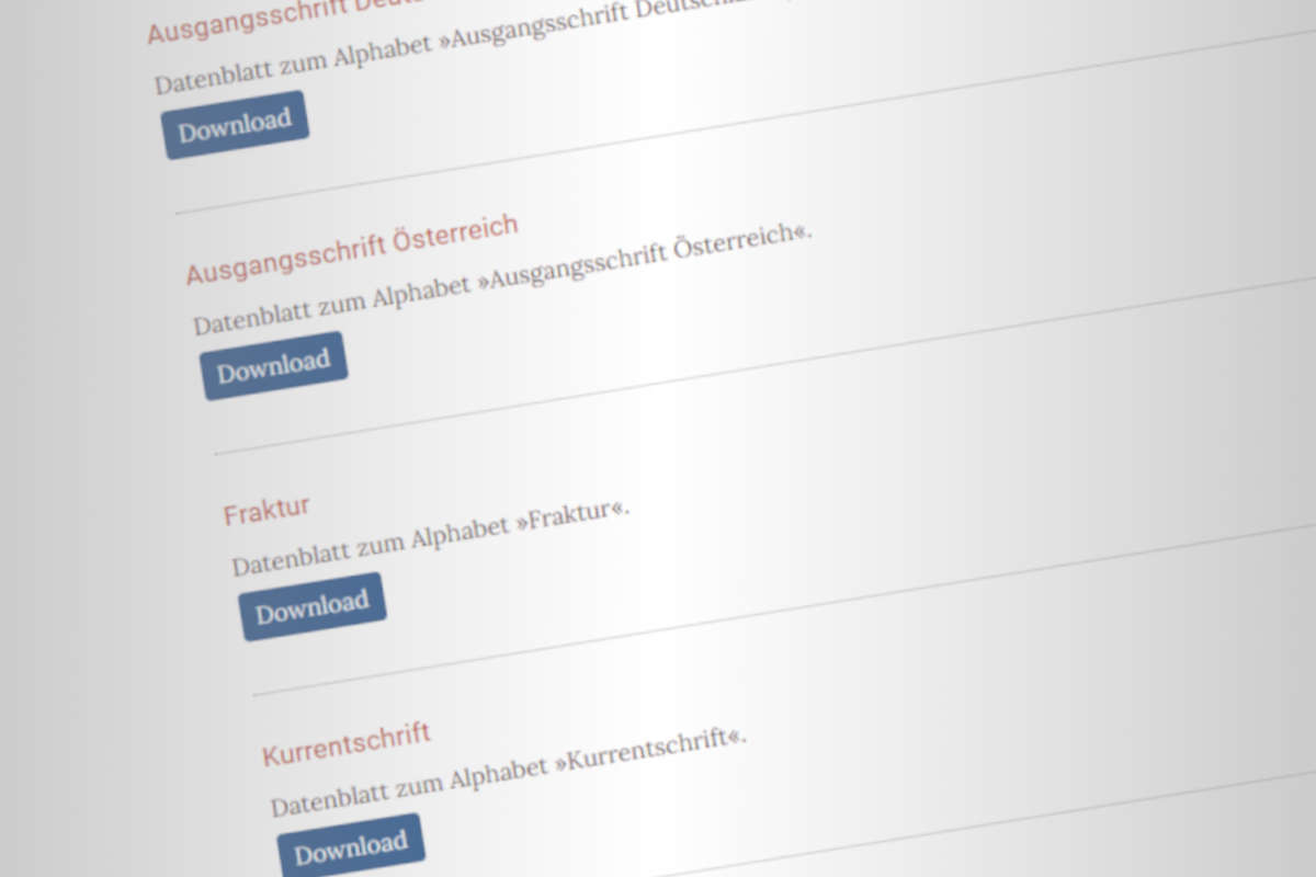 Downloads zur Genalogie