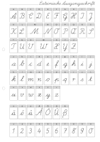 alphabet ausgangsschrift de