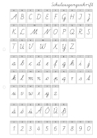 alphabet schulausgangsschrift ddr