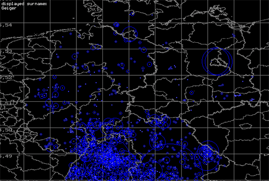 Surname Distribution Project - Geiger (2)
